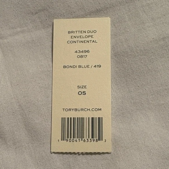 Tory Burch Britten Duo Envelope Continental Leather Clutch/Wallet NWT - Picture 2 of 12